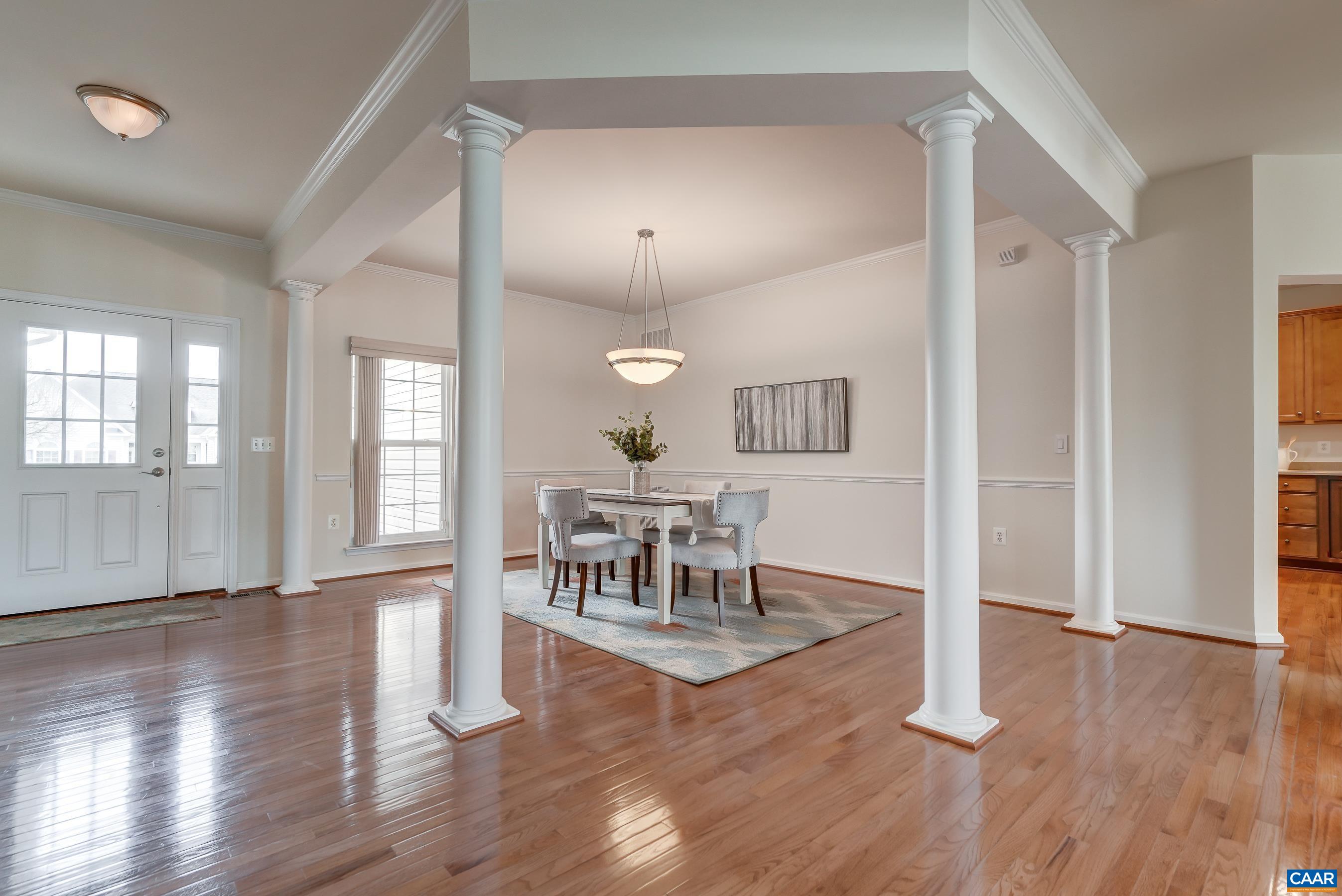 65 Prestwood Drive Ruckersville, VA 22968 - Photo 9 of 61 Columns offset the formal dining room.