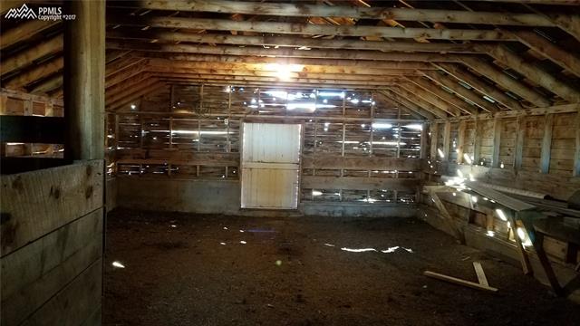 30836 Washington Road Calhan, CO 80808 - Photo 23 of 30 Another view of the barn with dirt floors.