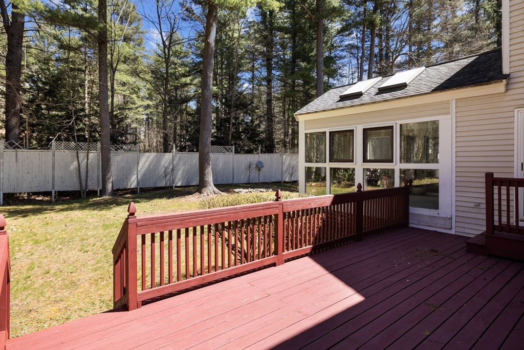 70 Cutters Ridge Road Carlisle, MA 01741 - Photo 31 of 36 a view of a house with a wooden deck