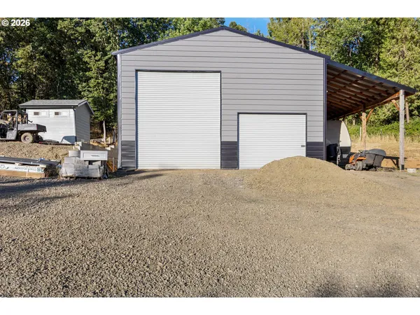a view of a house with a patio