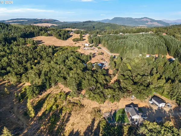a view of lake and mountain