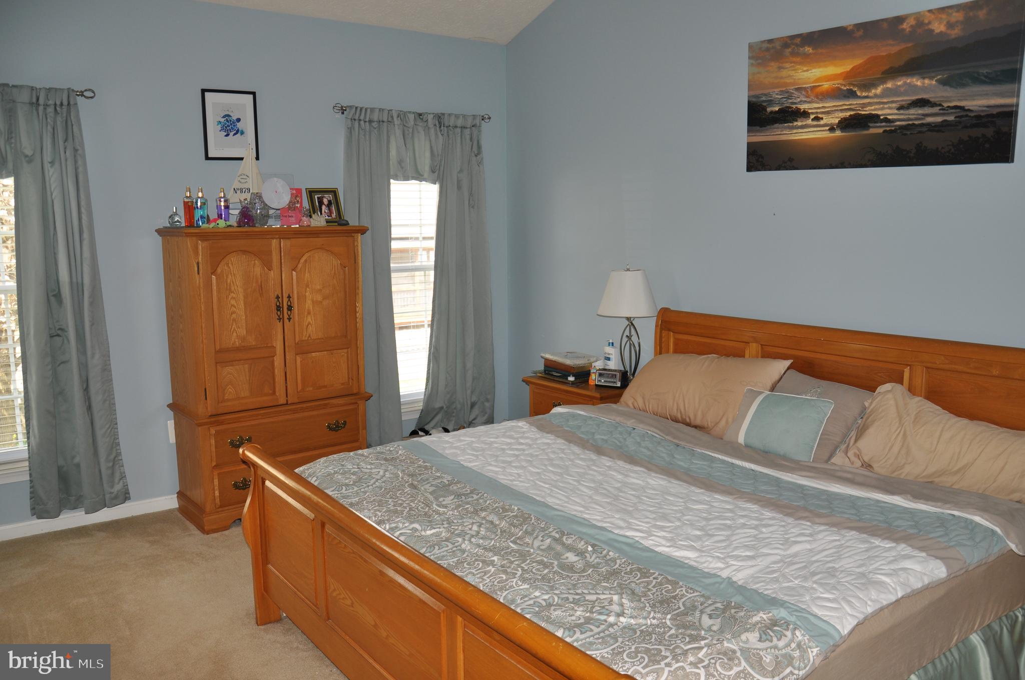 10621 Gallant Fox Way Ruther Glen, VA 22546 - Photo 26 of 65 a bedroom with a bed and painting on the wall