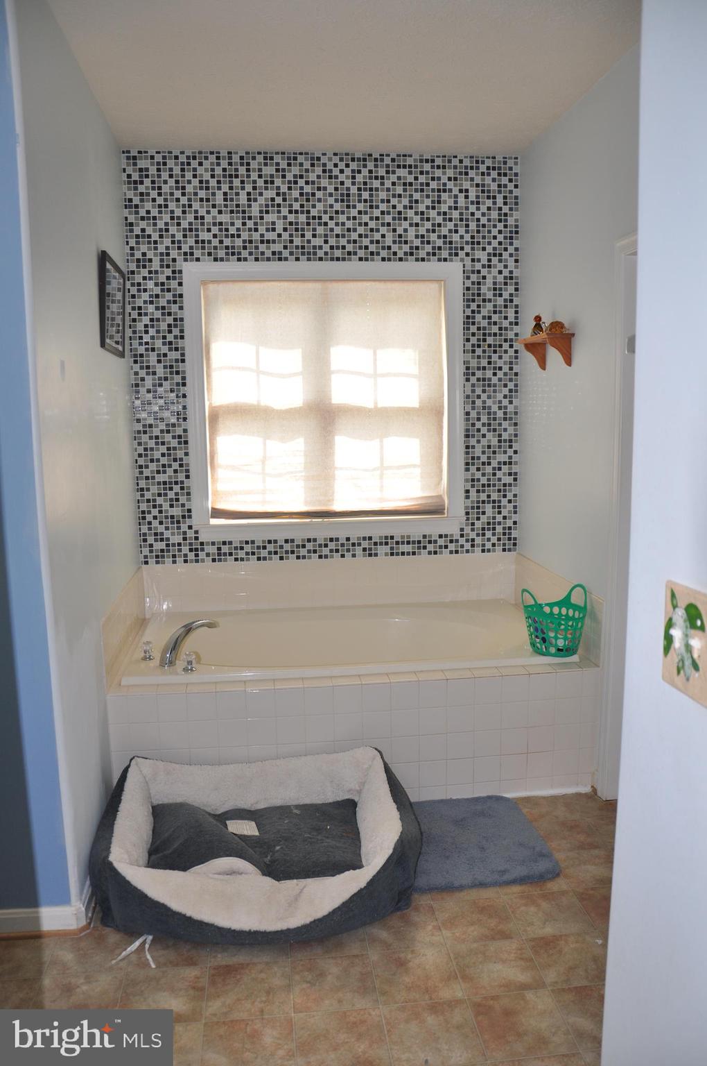 10621 Gallant Fox Way Ruther Glen, VA 22546 - Photo 35 of 65 a bathroom with a bathtub and a window