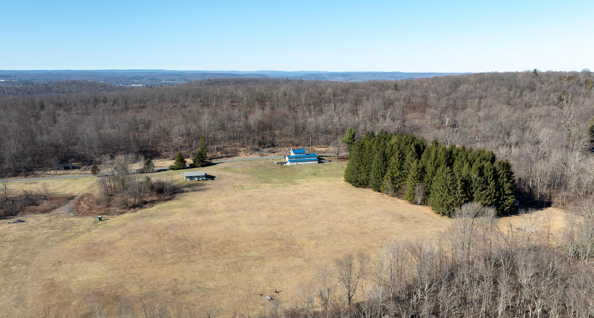 544 Poplar Valley Road West Stroudsburg, PA 18360 - Photo 4 of 31 Aerial Backyard