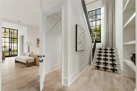 a view of livingroom with furniture and window
