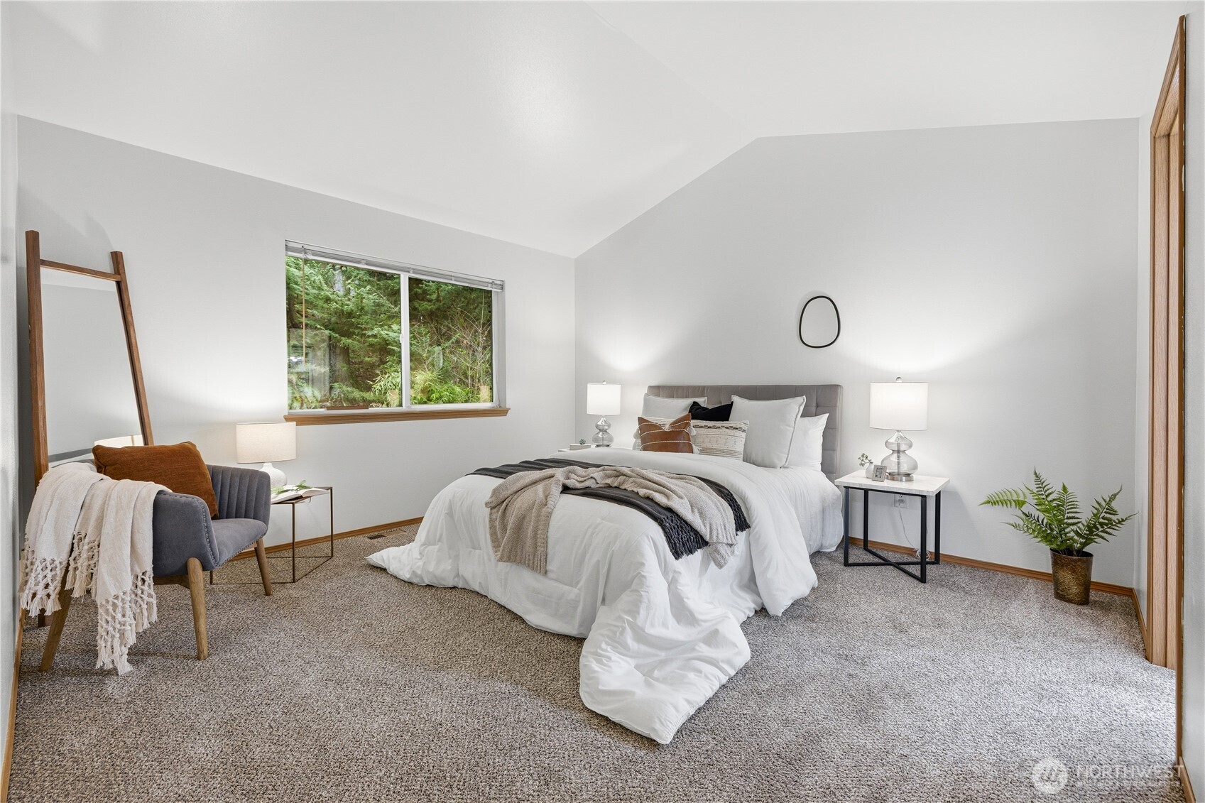 39 Sudden Valley Drive Bellingham, WA 98229 - Photo 10 of 40 a bedroom with a bed and a window