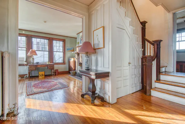 a view of a living room