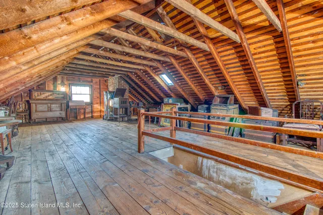 a view of storage and utility room