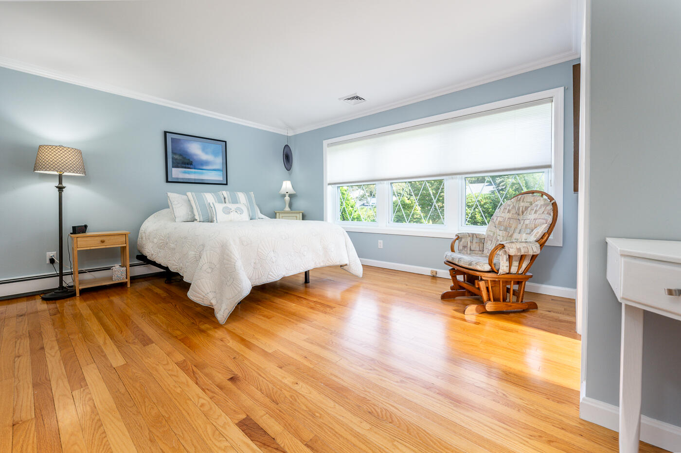 41 Joyce Anne Road Centerville, MA 02632 - Photo 18 of 33 a bedroom with a bed and a view of balcony