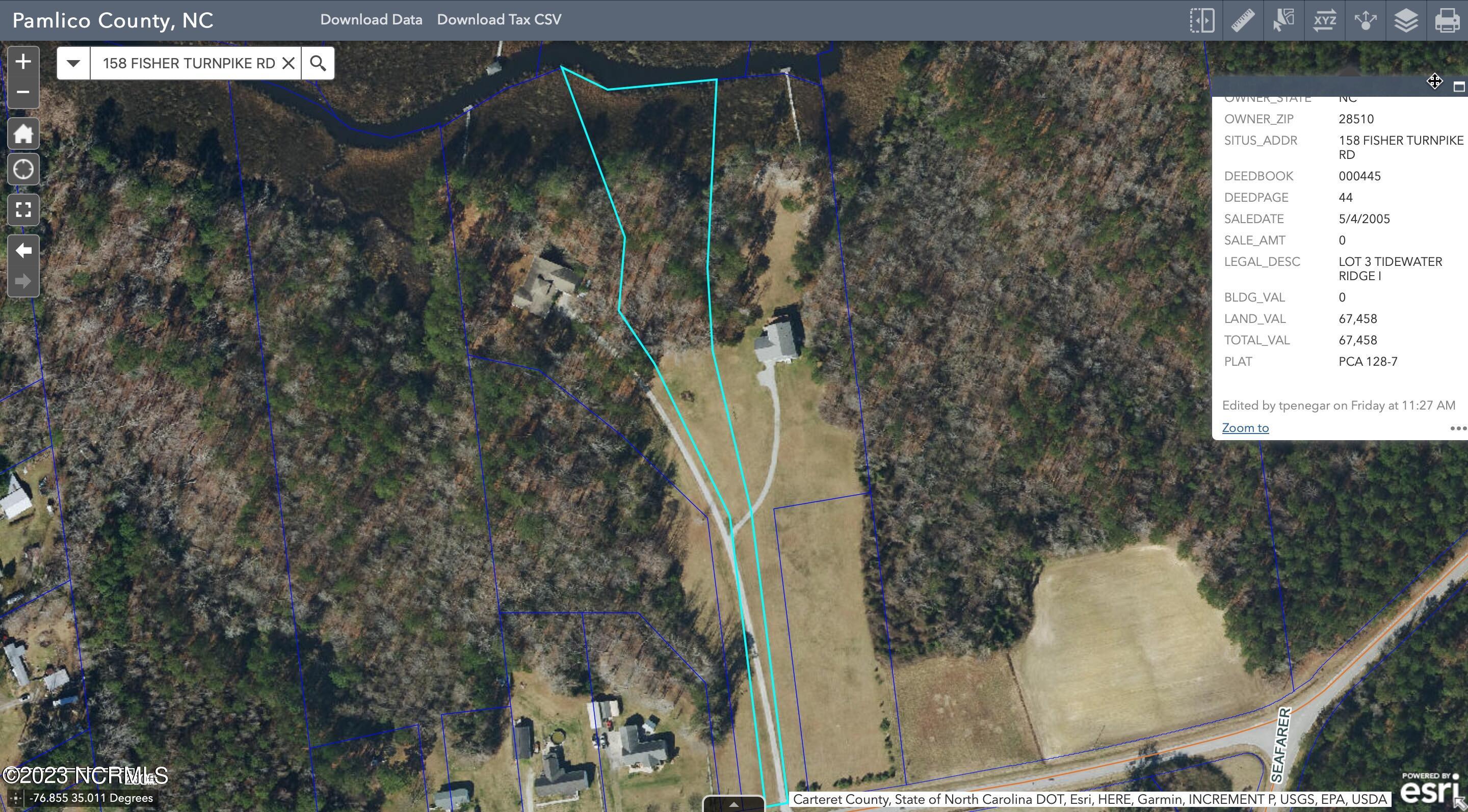 158 Fisher Turnpike Road Arapahoe, NC 28510 - Photo 3 of 27 Lot #3
