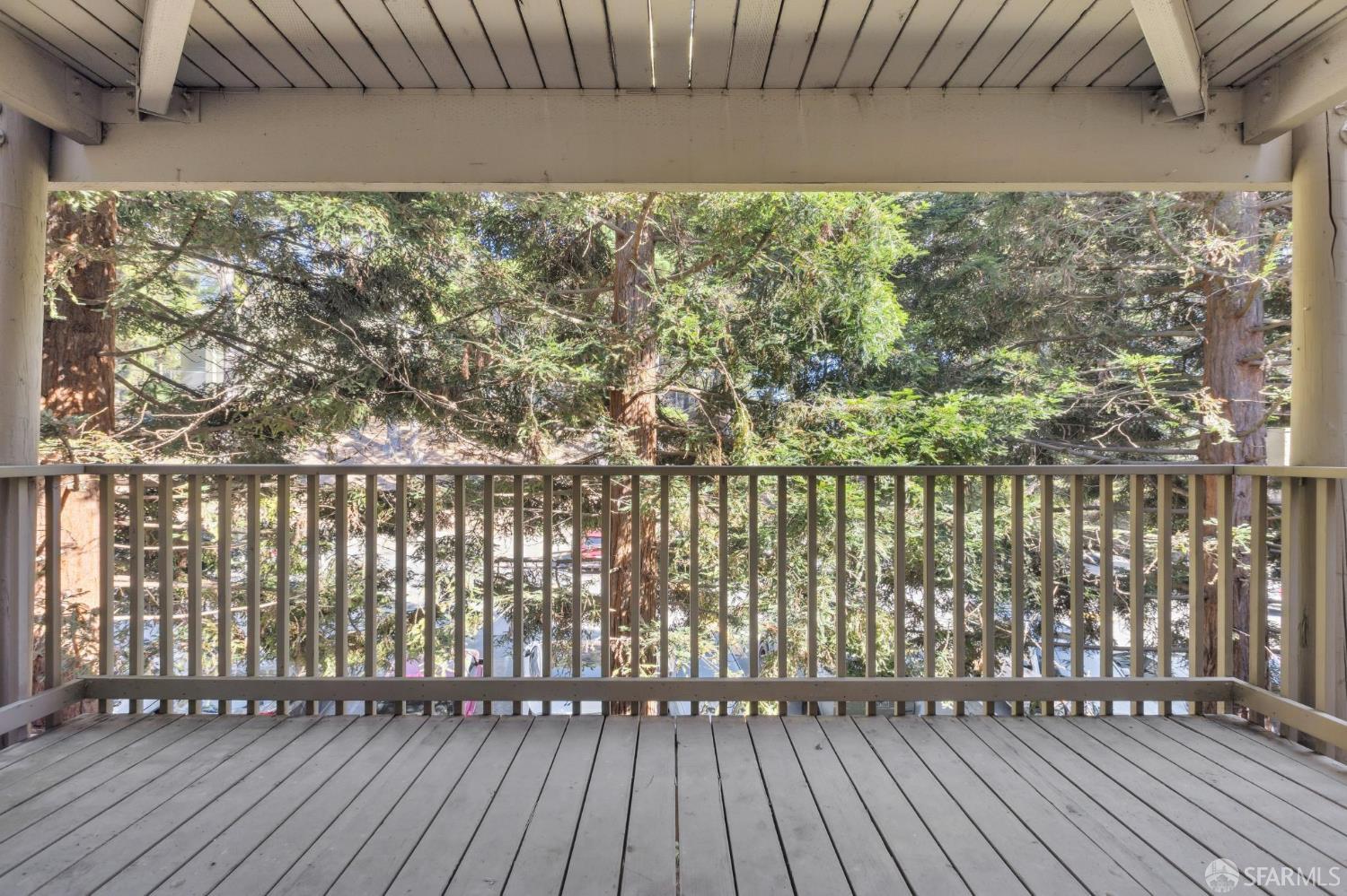 368 Imperial Way, Unit 233 Daly City, CA 94015 - Photo 10 of 39 a balcony with wooden floor