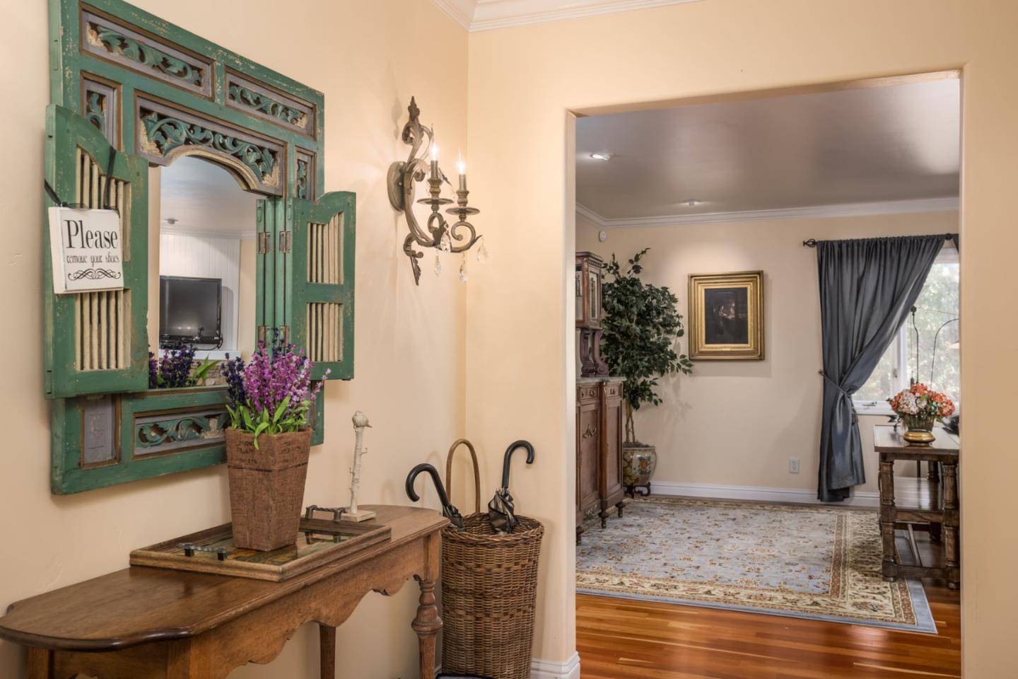 25064 Hatton Road Carmel, CA 93923 - Photo 9 of 21 a vase of flowers sitting on a table