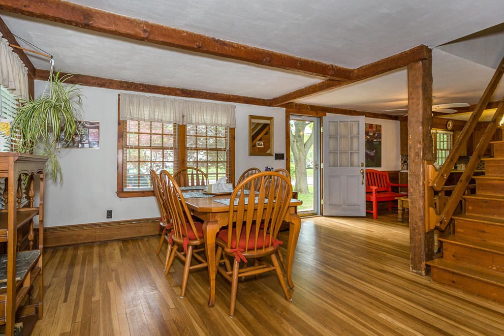 34 Independence Street Canton, MA 02021 - Photo 5 of 29 a view of a dining room with furniture window and wooden floor