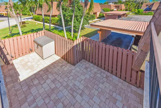 a view of outdoor space and deck