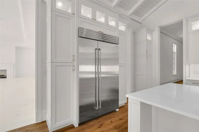 a sink with a window