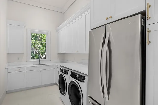 a view of room with window and wooden floor