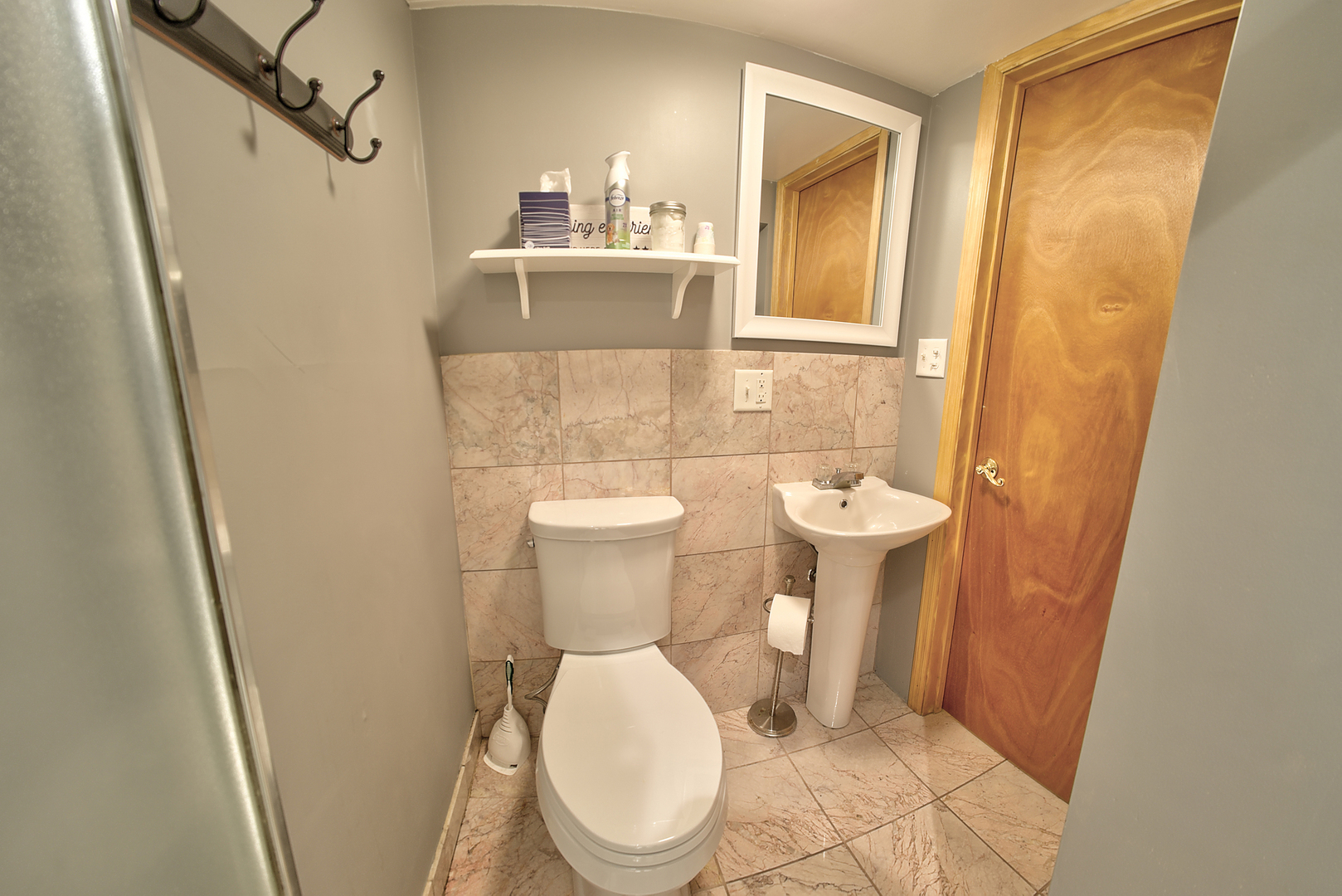 501 North Maple Street Mount Prospect, IL 60056 - Photo 23 of 27 a bathroom with a toilet and a sink