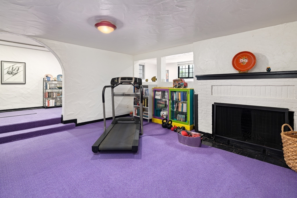 5 Southwick Road Newton, MA 02468 - Photo 23 of 25 a view of room with furniture and a fireplace