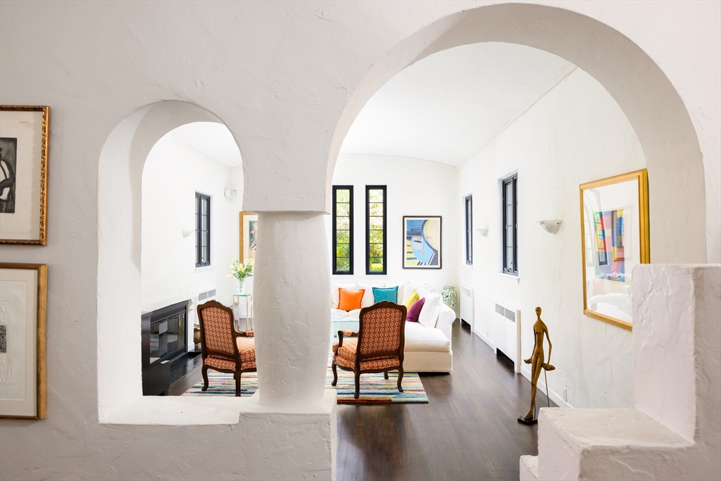 5 Southwick Road Newton, MA 02468 - Photo 5 of 25 a view of a livingroom with furniture and hardwood floor