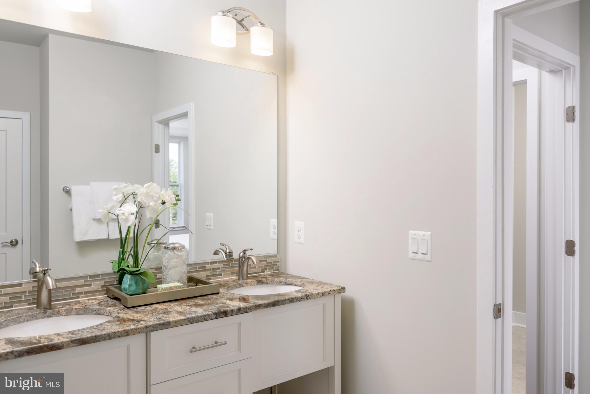 1985 Roland Clarke Place Reston, VA 20191 - Photo 15 of 24 a bathroom with a sink and a mirror