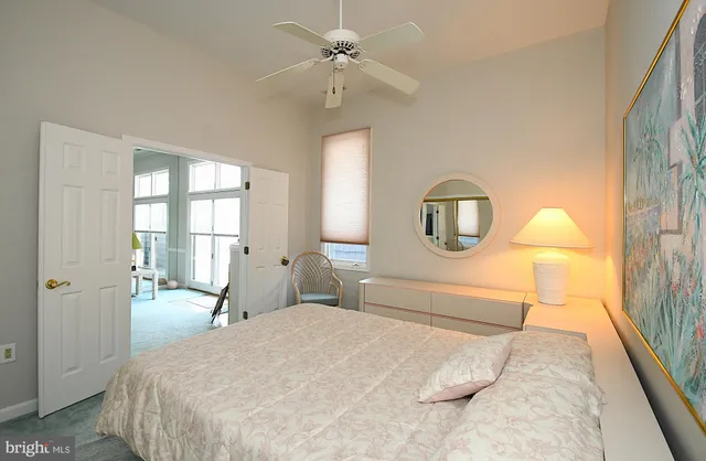 a workspace with furniture and wooden floor