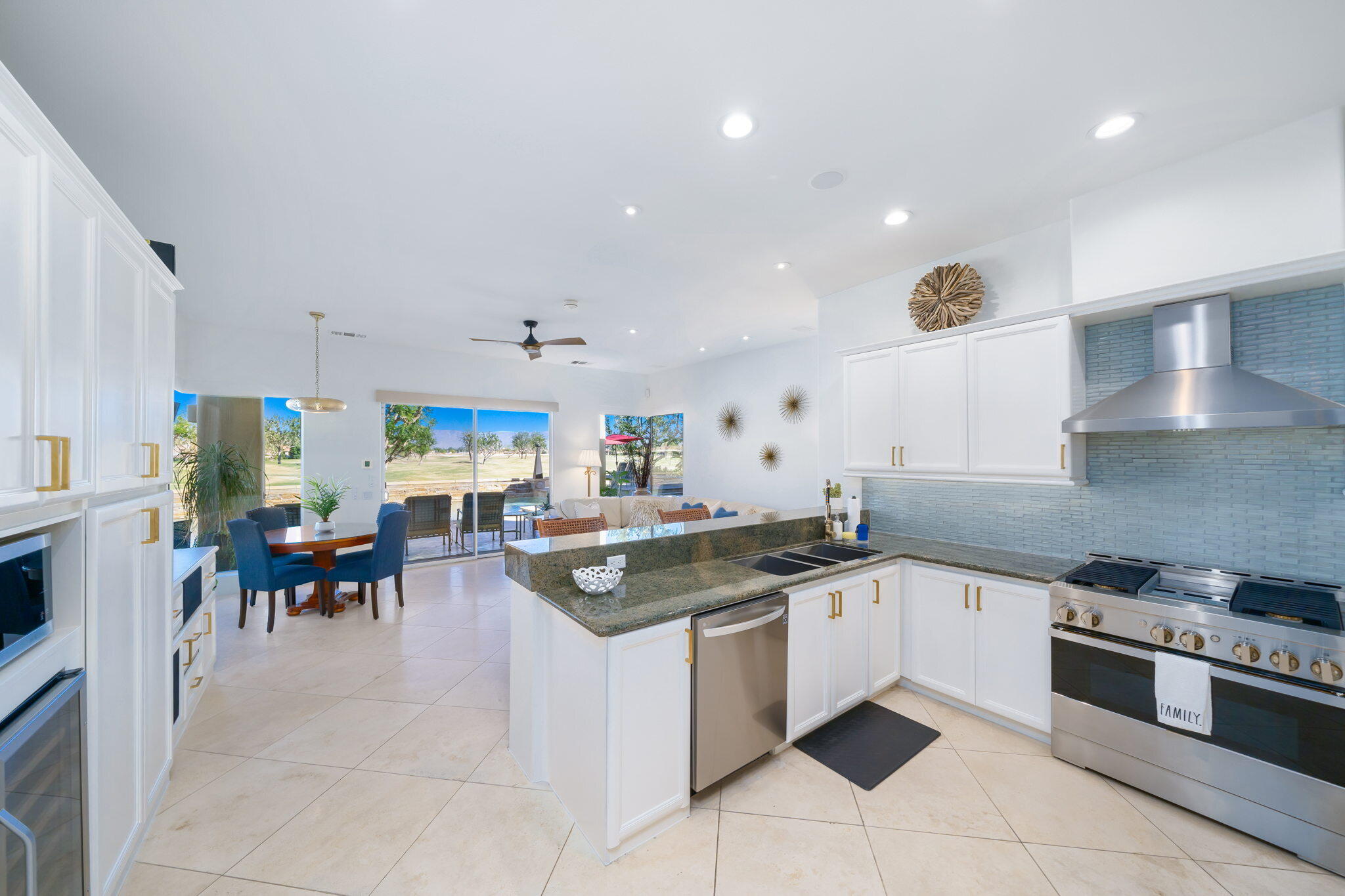 80128 Riviera La Quinta, CA 92253 - Photo 14 of 33 a kitchen with lots of counter top space