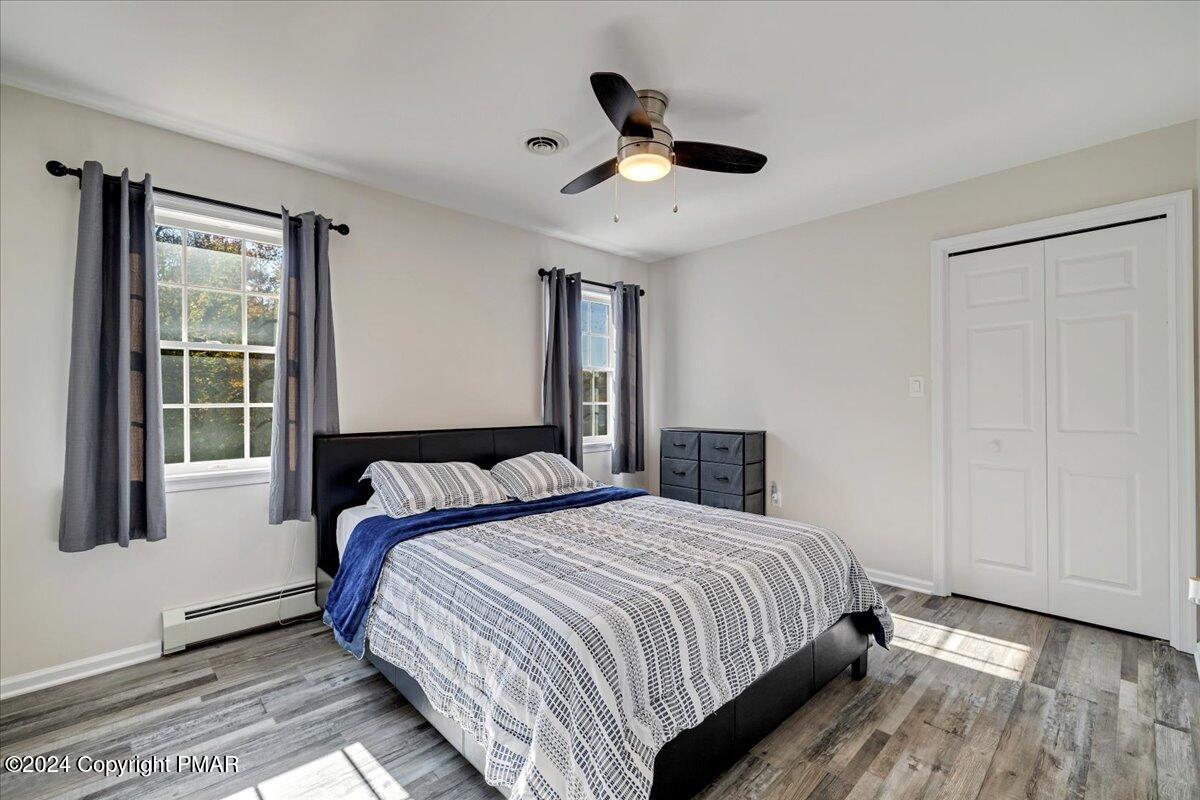 439 5 Points Richmond Road Bangor, PA 18013 - Photo 33 of 50 a bedroom with a bed and a window