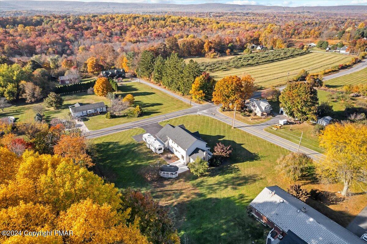 439 5 Points Richmond Road Bangor, PA 18013 - Photo 49 of 50 an aerial view of residential houses with outdoor space
