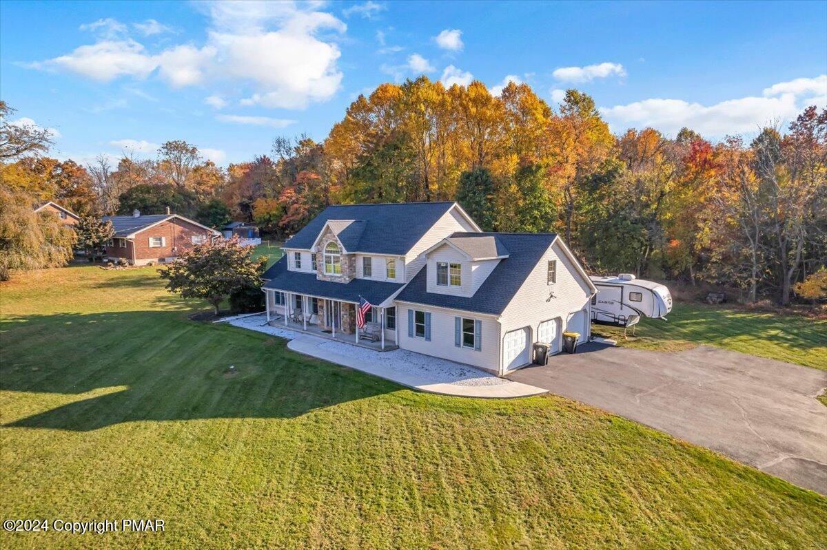 439 5 Points Richmond Road Bangor, PA 18013 - Photo 5 of 50 a view of a house with a big yard