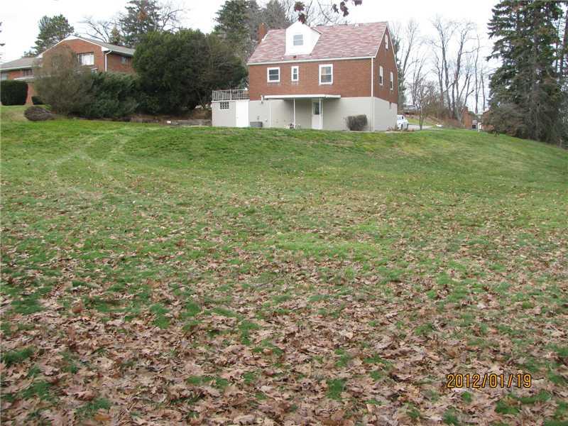 7 West Calvin Drive McKees Rocks, PA 15136 - Photo 4 of 20 Exterior Back. WOW! Huge, corner lot!