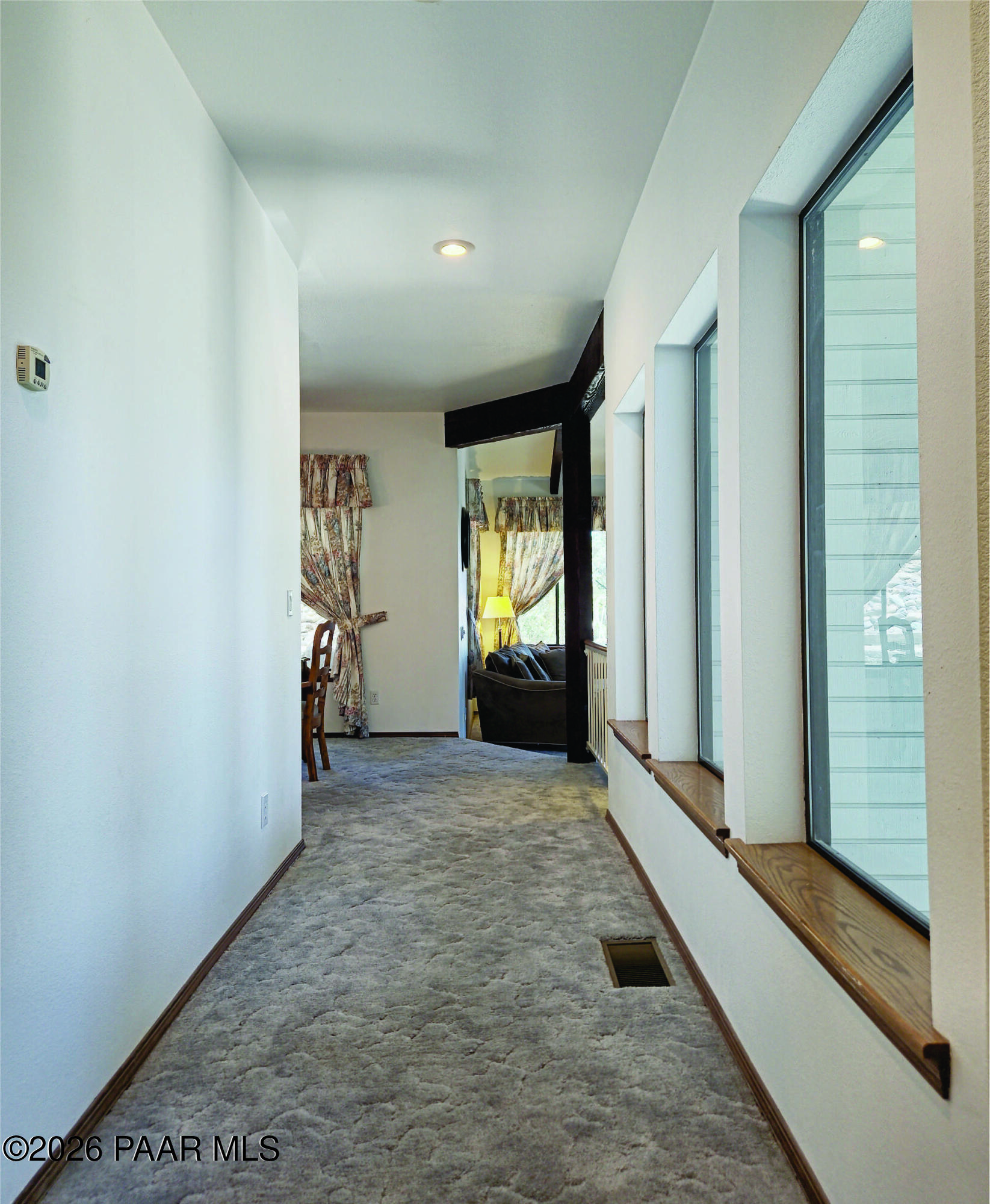 110 High Chaparral Loop Prescott, AZ 86303 - Photo 25 of 31 Hallway to Sunken Living room and Dining