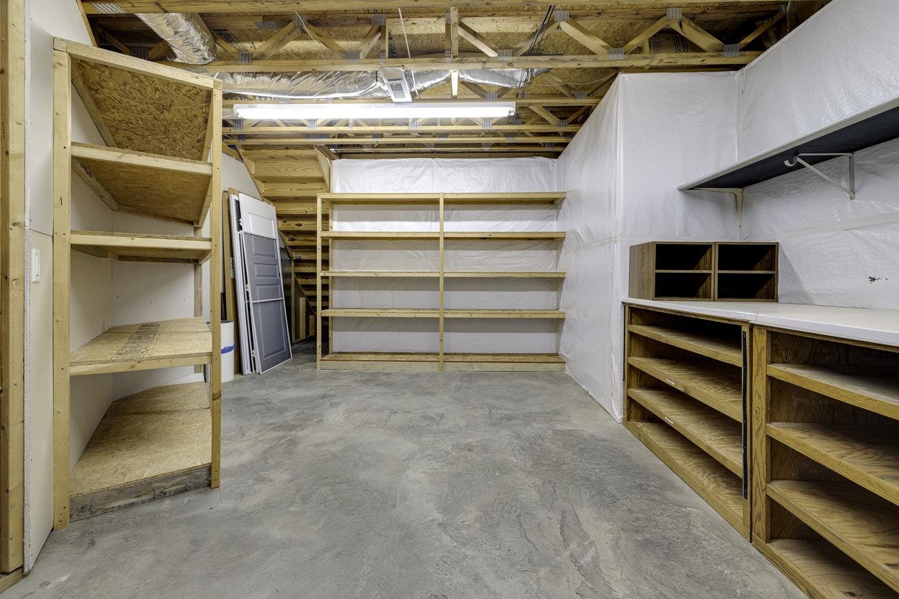 1709 Mt Solon Road Mount Solon, VA 22843 - Photo 40 of 75 a view of walk in closet with empty racks