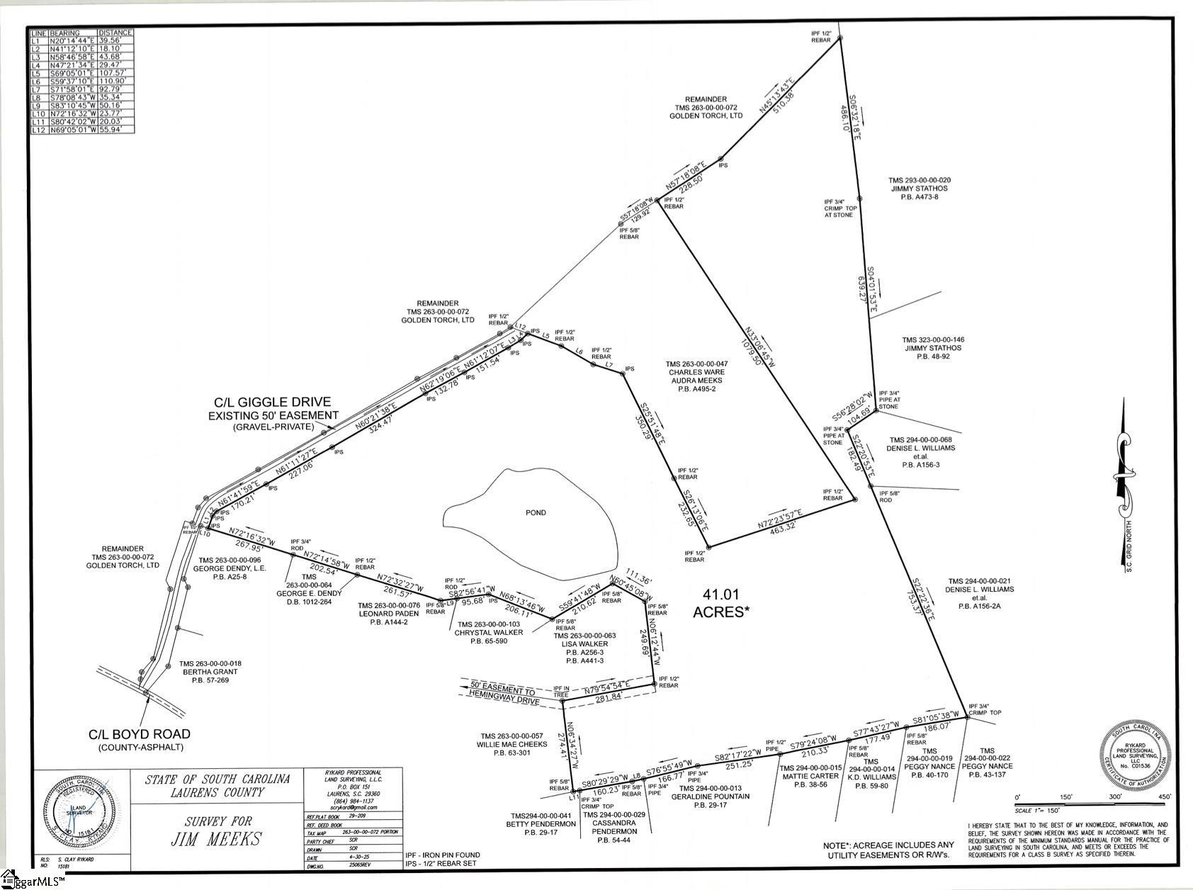 414 Giggle Drive Laurens, SC 29360 - Photo 42 of 42