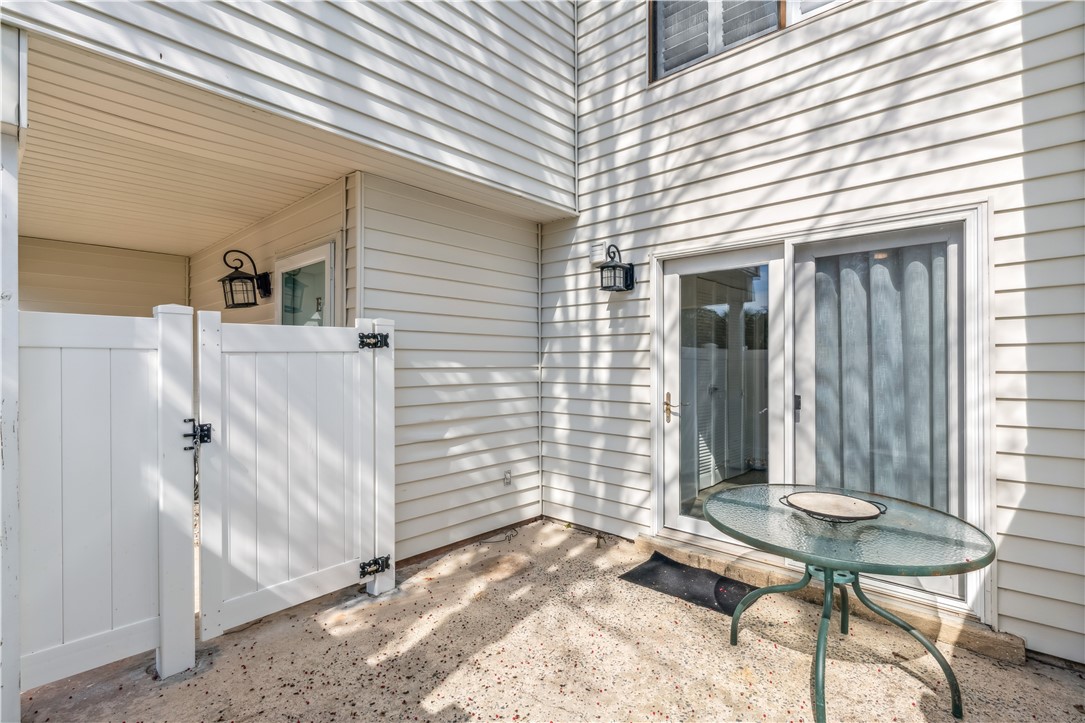 801 Mallery Street, Unit E St. Simons Island, GA 31522 - Photo 11 of 27 Front Patio off Kitchen