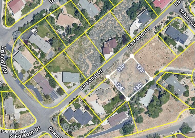 2070 La Fond Drive Reno, NV 89509 - Photo 7 of 11 Lot lines