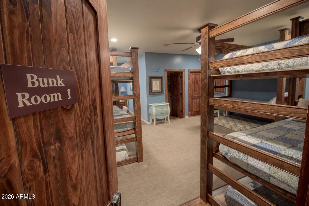 2875 South Timber Pine Lane Pinetop, AZ 85935 - Photo 104 of 175 Bunk Room 1.1