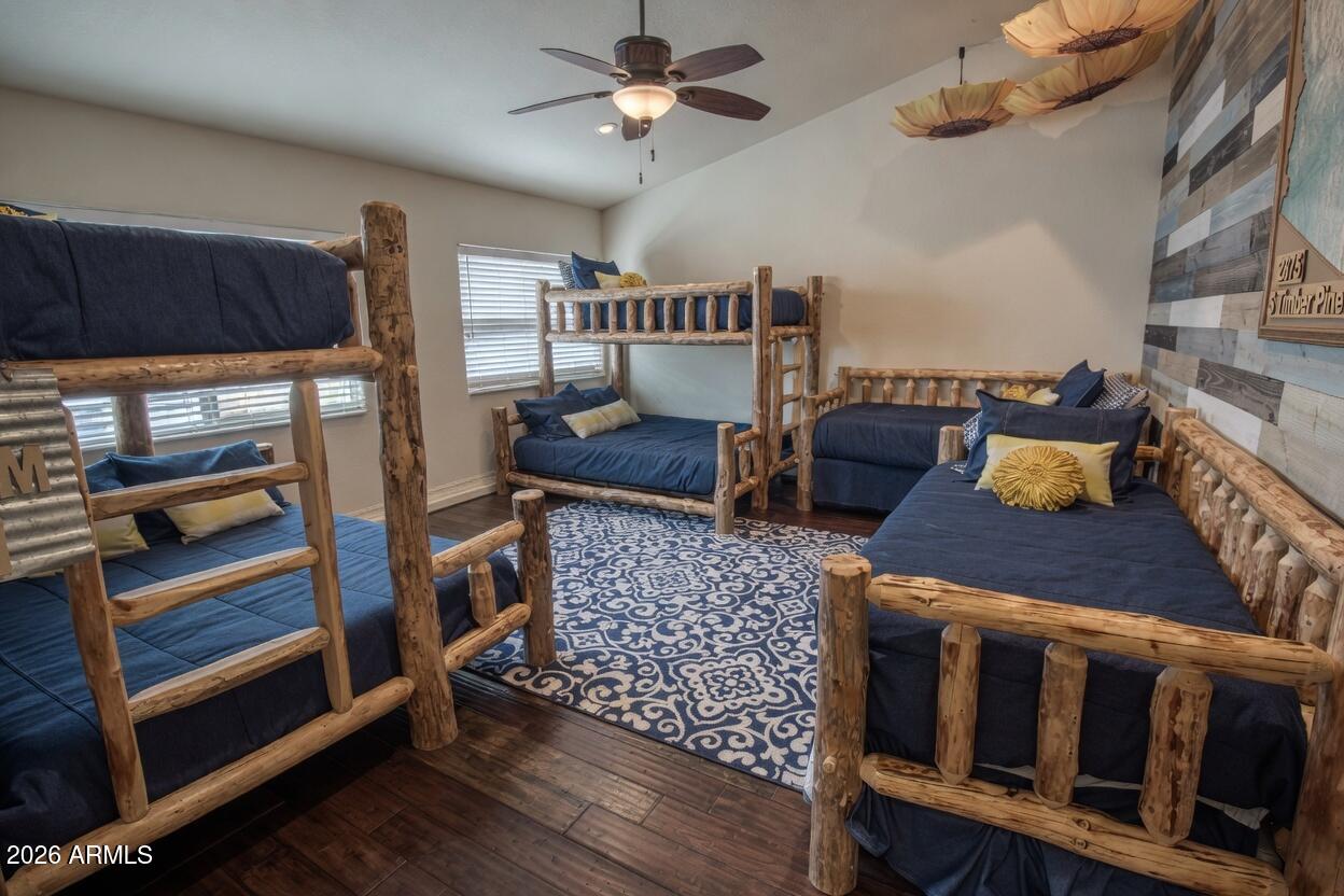 2875 South Timber Pine Lane Pinetop, AZ 85935 - Photo 135 of 175 Cottage Bunk Room 2