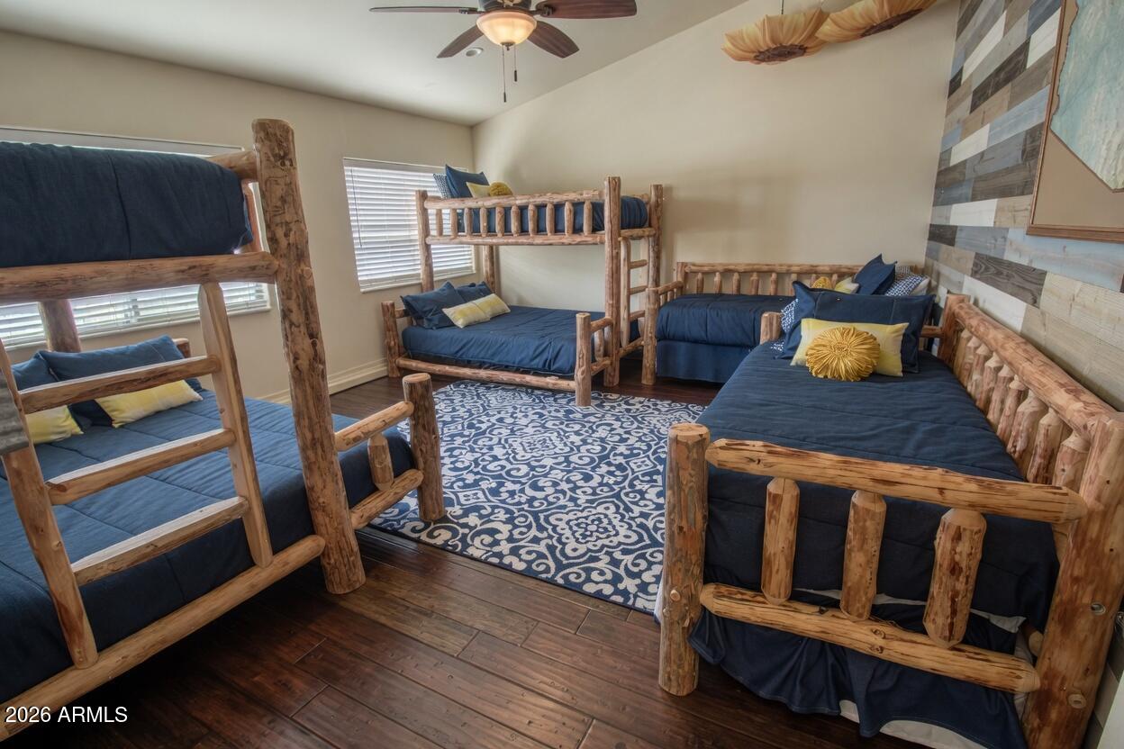 2875 South Timber Pine Lane Pinetop, AZ 85935 - Photo 137 of 175 Cottage Bunk Room 4