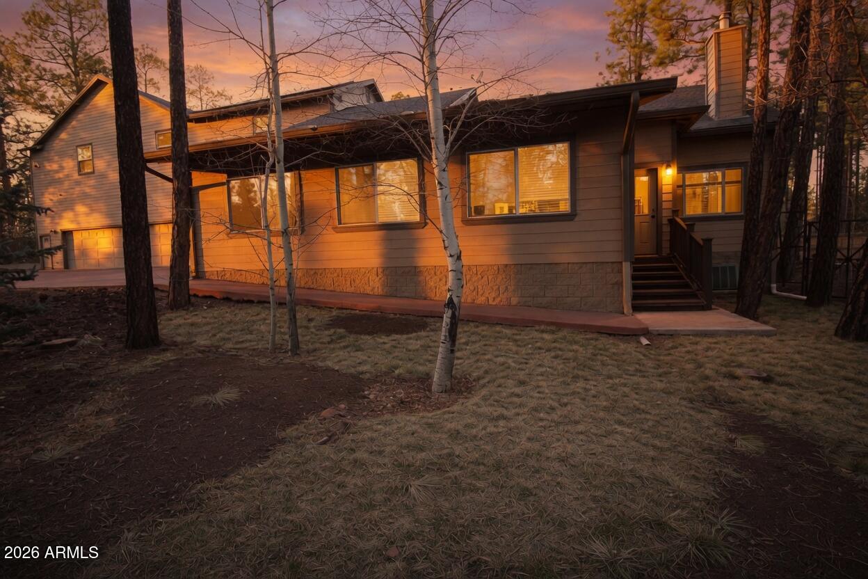 2875 South Timber Pine Lane Pinetop, AZ 85935 - Photo 168 of 175 Cottage Porch 3