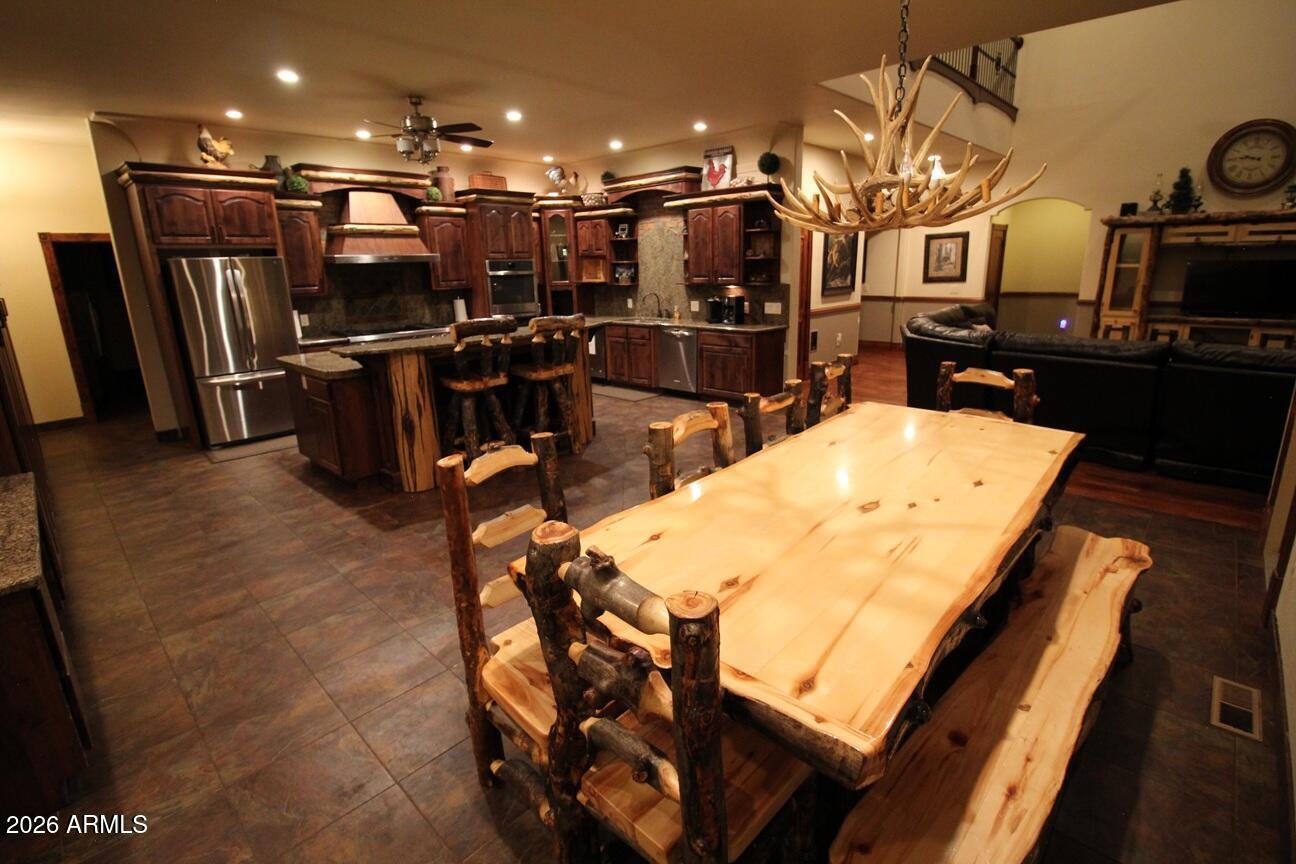 2875 South Timber Pine Lane Pinetop, AZ 85935 - Photo 48 of 175 Kitchen Great Room 1