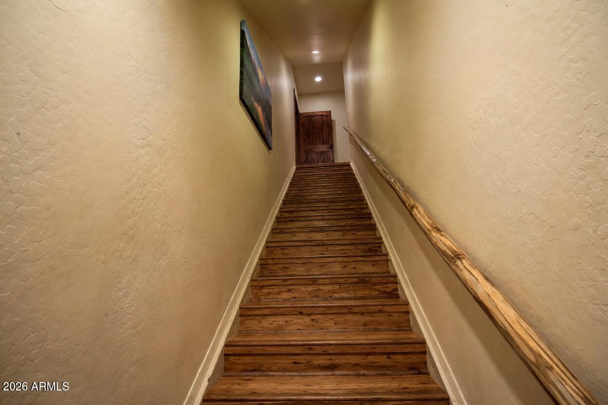2875 South Timber Pine Lane Pinetop, AZ 85935 - Photo 63 of 175 KitchenStaircase