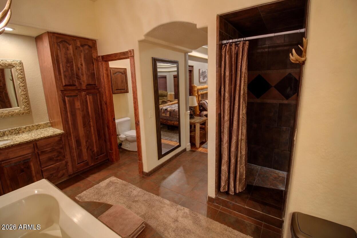 2875 South Timber Pine Lane Pinetop, AZ 85935 - Photo 69 of 175 Master Bath 5