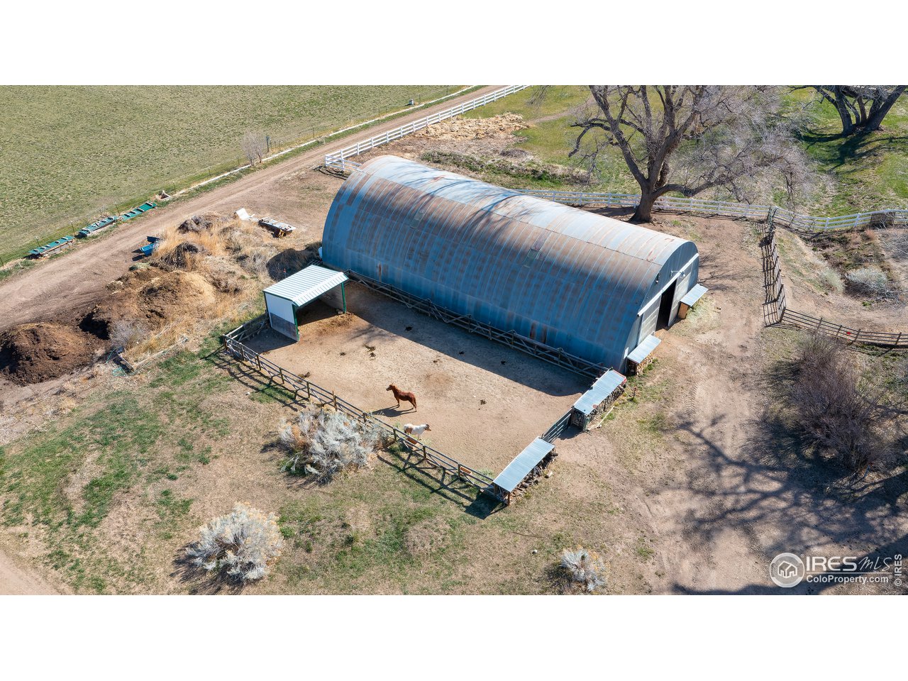5629 Prospect Road Niwot, CO 80503 - Photo 36 of 40 a black and white photo of a backyard