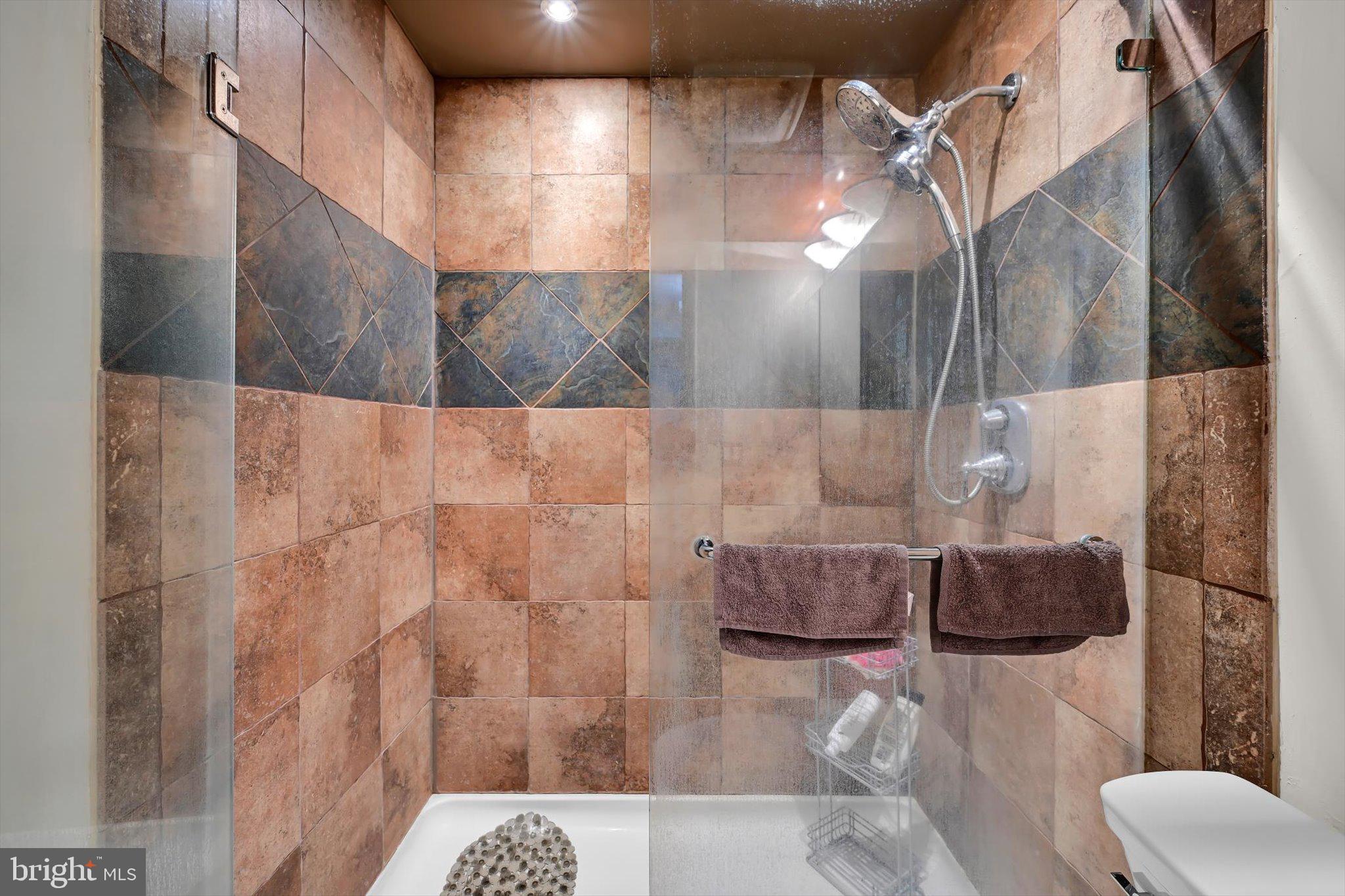2 B Fairway Road Reading, PA 19607 - Photo 18 of 31 Elegant tiled shower oasis.