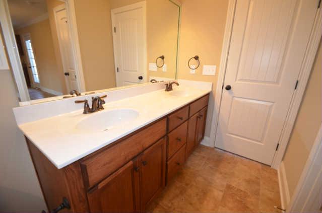 606 Legends View, Unit 55 Lebanon, TN 37090 - Photo 7 of 14 Master Bath Double Vanity And Tile Flooring