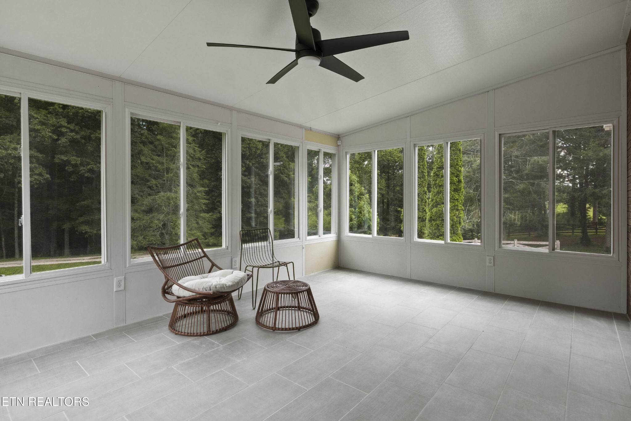 99 Reservoir Road Norris, TN 37828 - Photo 31 of 47 a living room with furniture and a large window