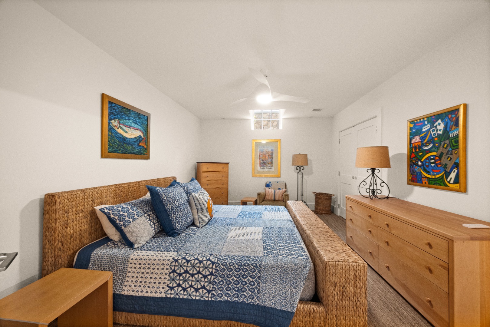 10 Tilton Way Edgartown, MA 02539 - Photo 27 of 37 a bedroom with a bed and dresser