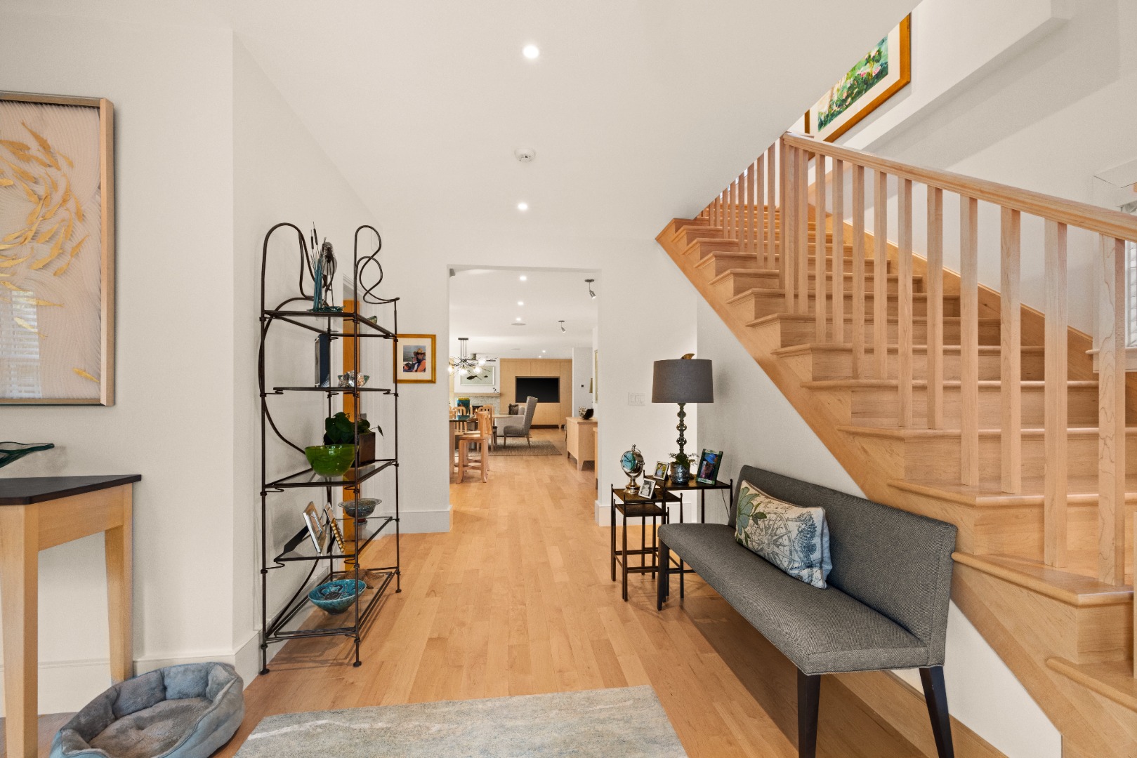 10 Tilton Way Edgartown, MA 02539 - Photo 3 of 37 a view of entryway livingroom and hall with wooden floor