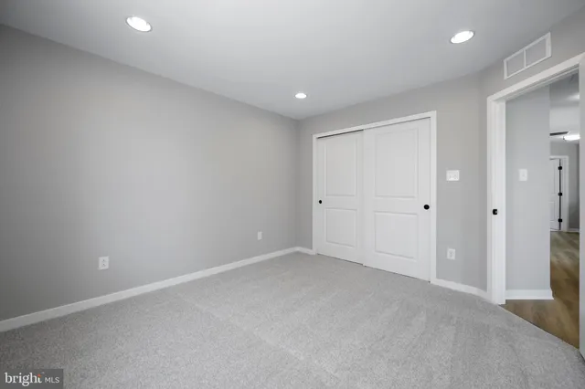 a view of empty room