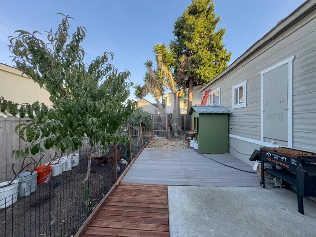 a house view with a sitting space